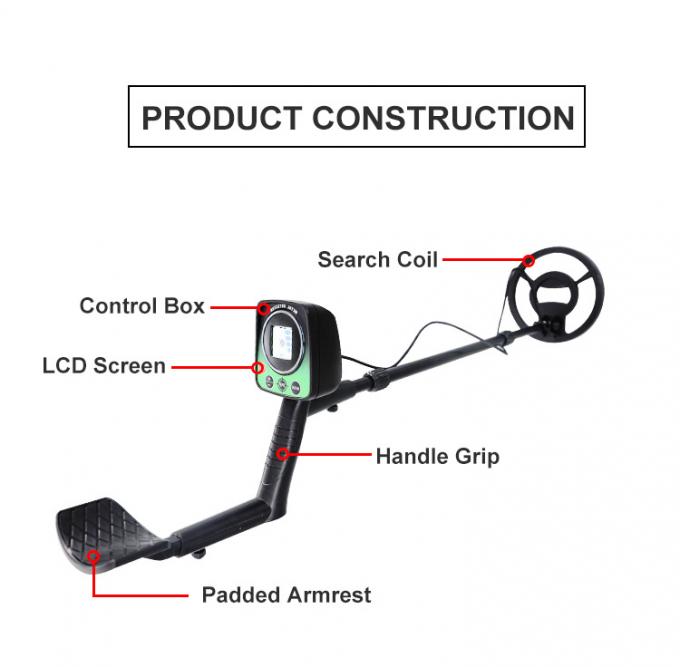 Professional Underground Metal Detector For Treasure Hunting